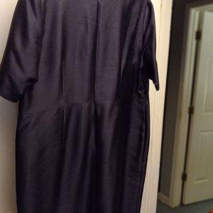 New - Navy satin dress